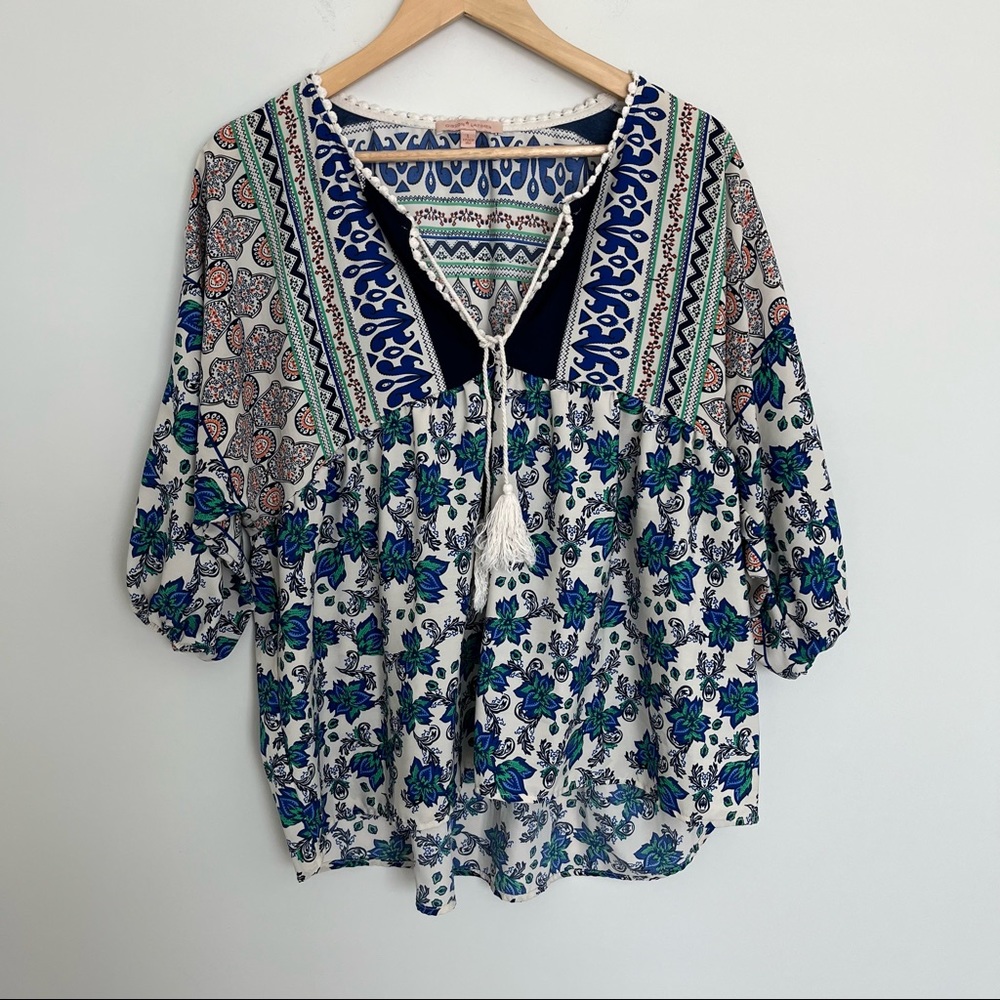Gibson Latimer Boho Blouse